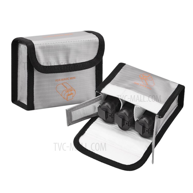 Lithium Battery Explosion-Proof Safety Storage Bag for DJI Mavic Mini Drone, Size: 8.5 x 11.3 x 4.7cm-1