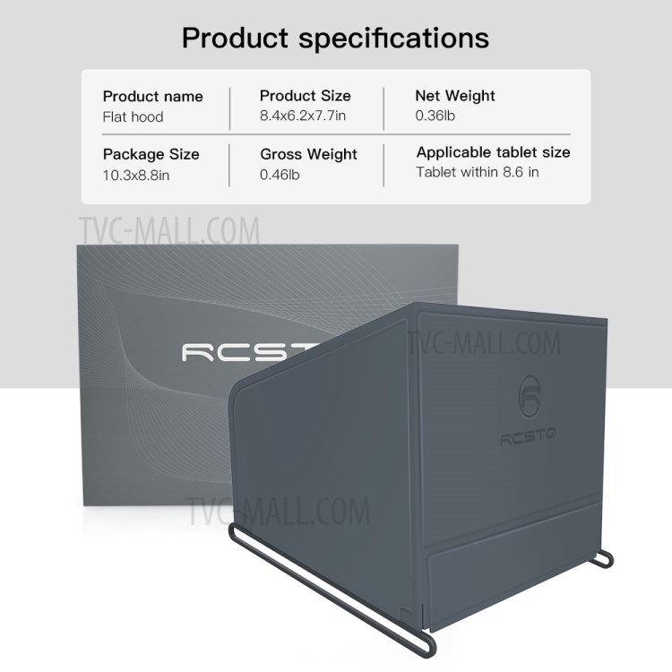 RCGEEK 22cm Monitor Sun Hood Sunshade for DJI OSMO Pocket/Mavic Pro-14