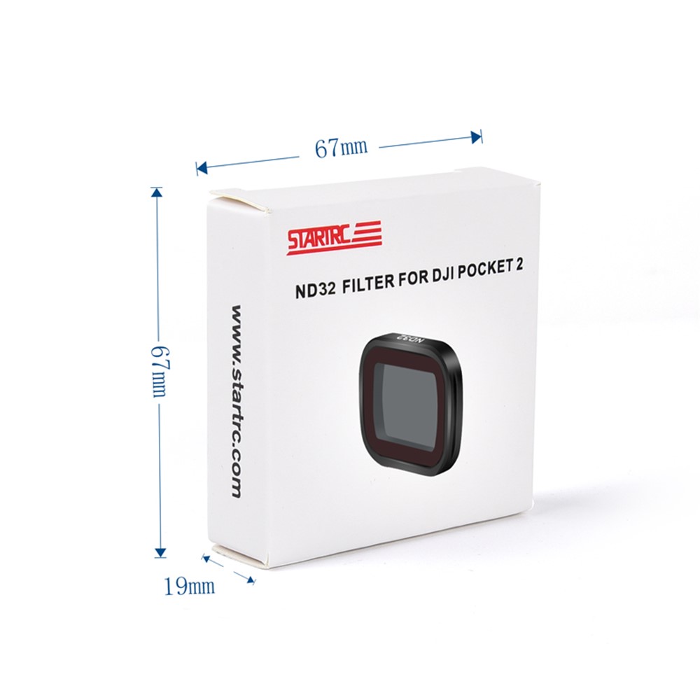 STARTRC Professional Camera Lens Filter for DJI Pocket 2 Handheld Gimbal, ND32-10