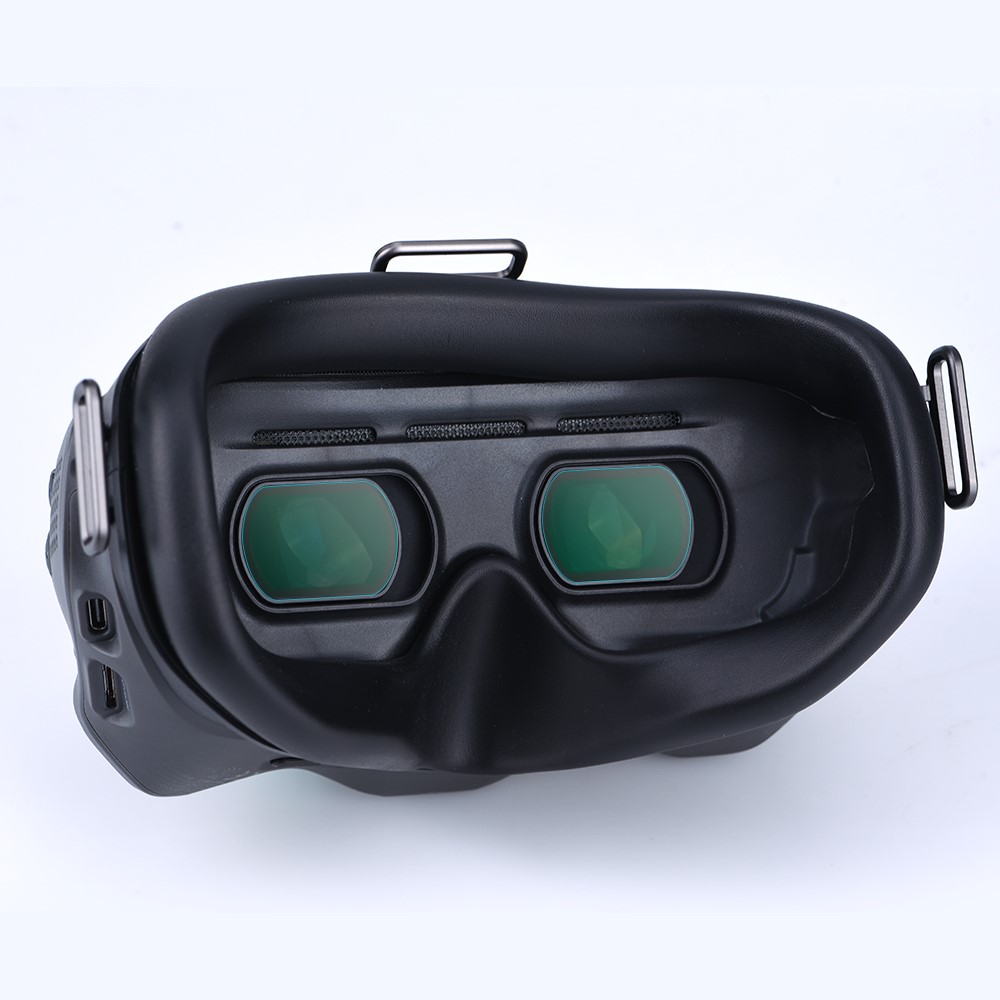 1 Pair EWB8446_1 Dust-proof Anti-Scratch Tempered Glass Protector for DJI FPV Combo Glasses-3