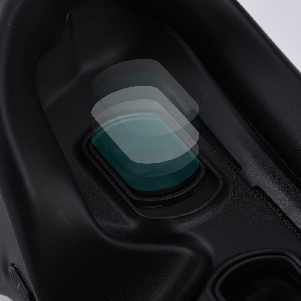 1 Pair EWB8446_1 Dust-proof Anti-Scratch Tempered Glass Protector for DJI FPV Combo Glasses-4