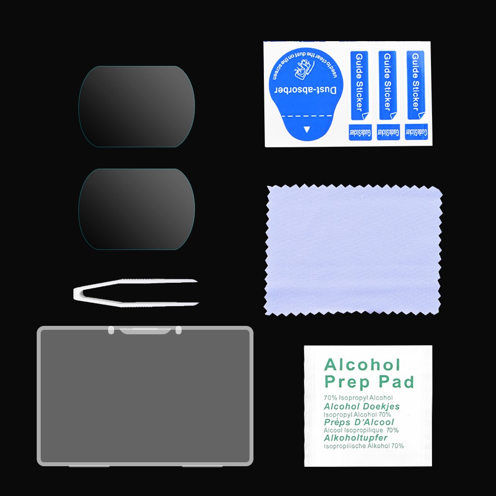 1 Pair EWB8446_1 Dust-proof Anti-Scratch Tempered Glass Protector for DJI FPV Combo Glasses-7
