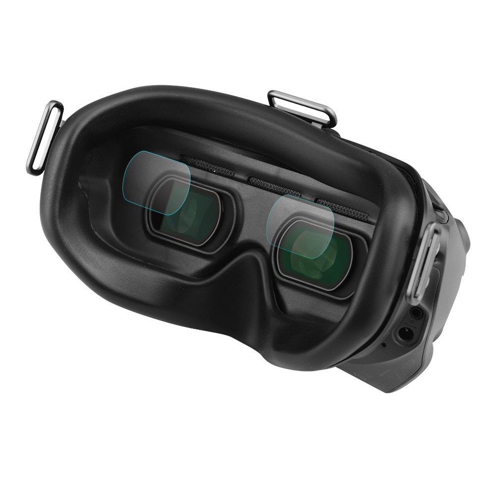 2 Pairs EWB8446_2 Tempered Glass Screen Protector Lens for DJI FPV Combo Glasses Accessories-2