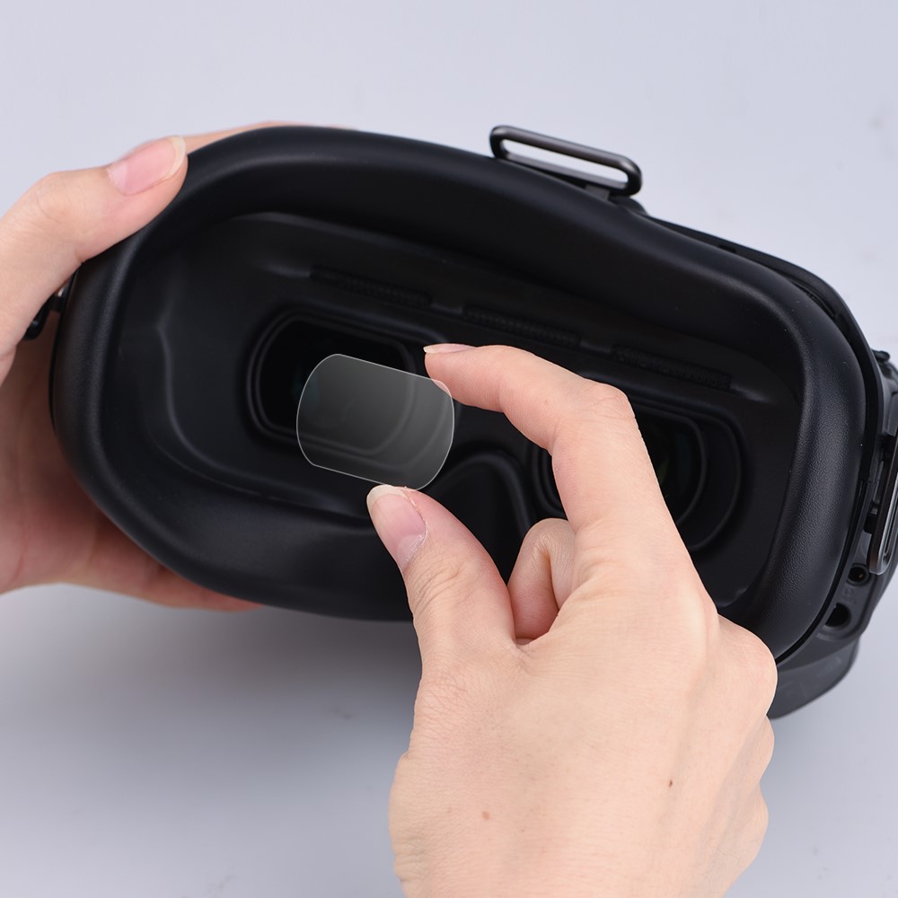2 Pairs EWB8446_2 Tempered Glass Screen Protector Lens for DJI FPV Combo Glasses Accessories-3