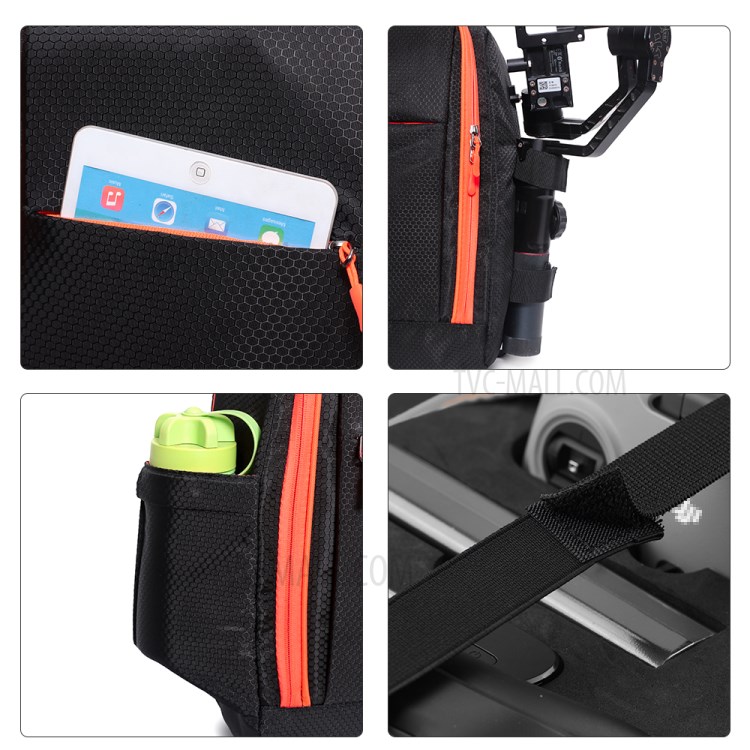 EWB8454 Portable Backpack Storage Bag for DJI FPV Combo Drone Remote Controller Accessories-8