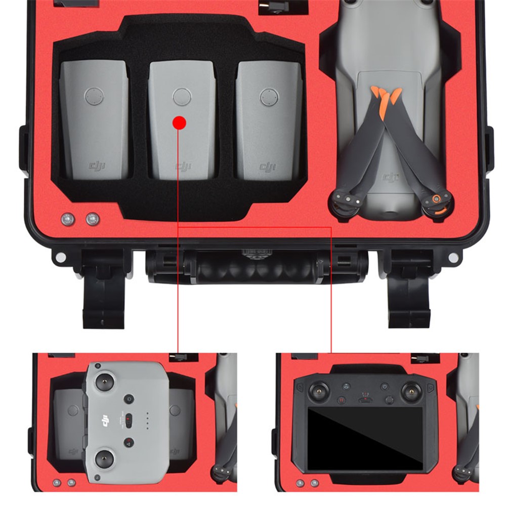 STARTRC Portable Shockproof Waterproof Tote Carrying Case Storage Box for DJI Air 2S Drone Accessories-13