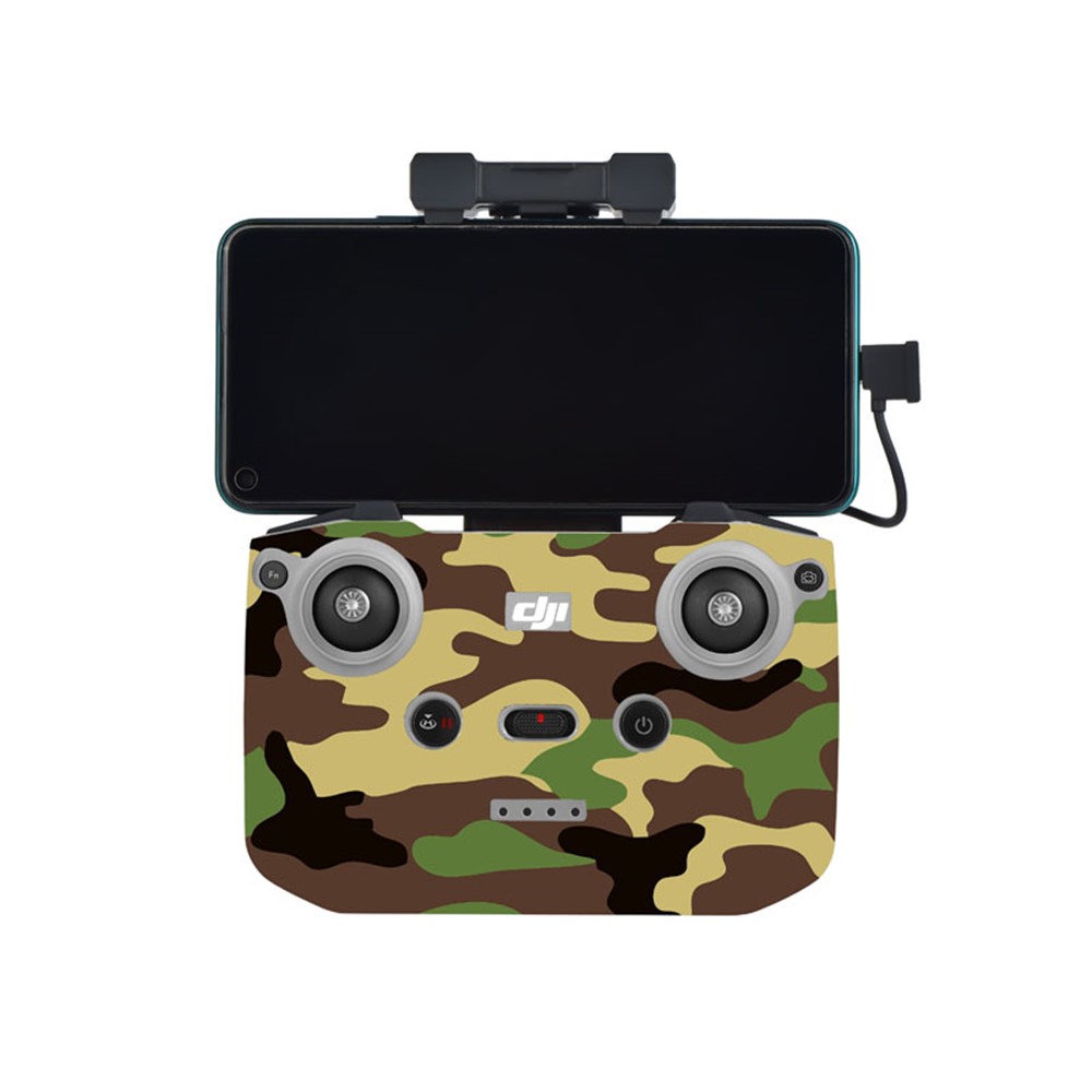 STARTRC Anti-Scratch Protective Decal Decorative PVC Stickers Set for DJI Mavic Air 2S - Camouflage Green-3