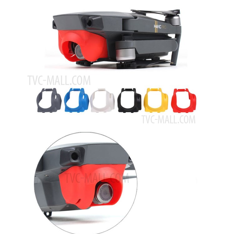 SUNNYLIFE Anti-glare Sun Shade Hood Visor Lens Protective Cover for DJI Mavic Pro Drone Accessories - Red-4