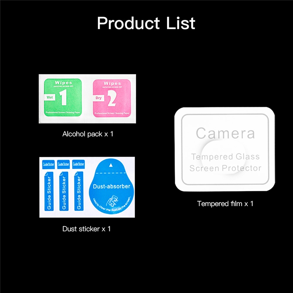 RCSTQ HD Screen Protector for FIMI X8 Mini Anti-Scratch Tempered Glass Lens Film-10