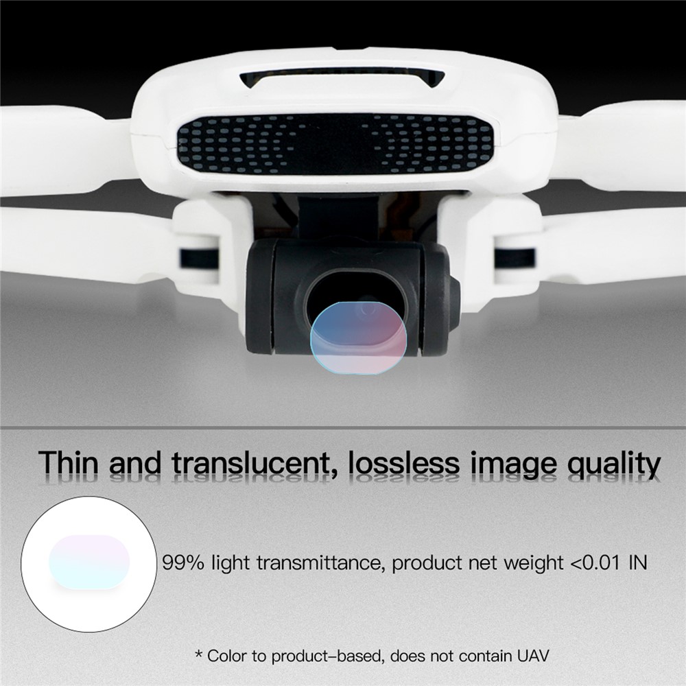 3Pcs RCSTQ HD Screen Protector Anti-Scratch Tempered Glass Lens Film for FIMI X8 Mini Drone Accessories-4