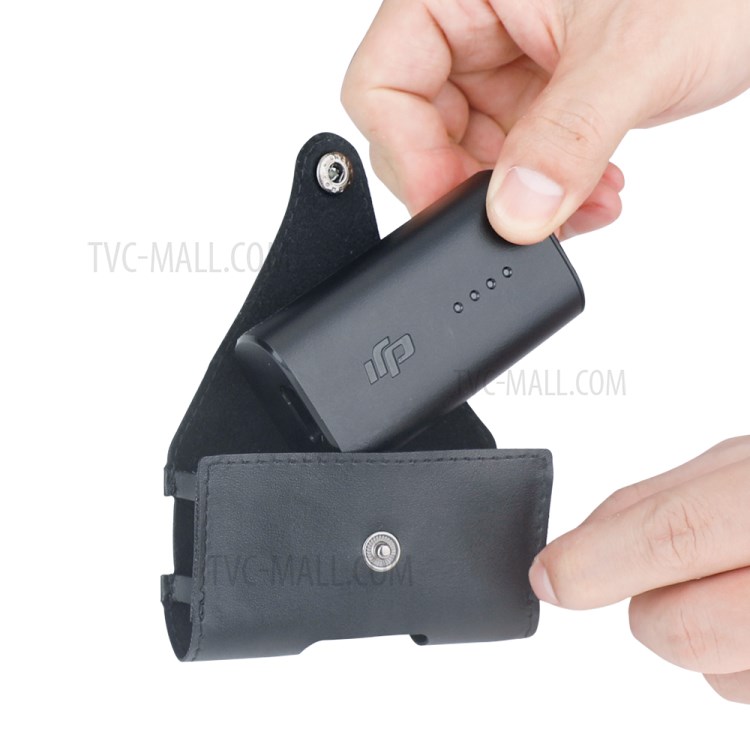 RCSTQ Back Clip Battery Storage Bag Case for DJI FPV V2 Flying Glasses Drone Power Supply Accessories-3