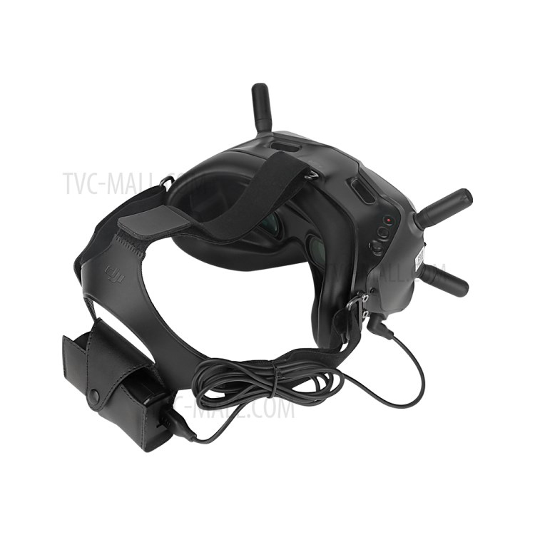 RCSTQ Back Clip Battery Storage Bag Case for DJI FPV V2 Flying Glasses Drone Power Supply Accessories-5