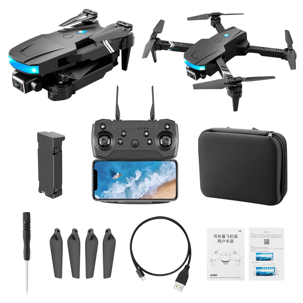 LSRC LS-878 4K HD Duale Kameras WIFI FPV RC DRONE Smart Hover-Höhenhalterung Faltbarer Quadcopter Hubschrauber-14