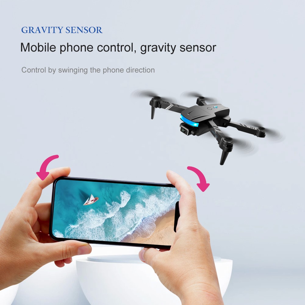 LSRC LS-878 4K HD Duale Kameras WIFI FPV RC DRONE Smart Hover-Höhenhalterung Faltbarer Quadcopter Hubschrauber-6