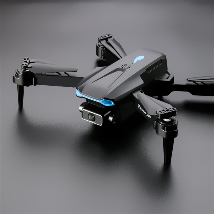 S89 4K HD Plegable Drone Photogray Aerial Quadcopter RC Aircraft Juguete Con Cámaras Duales/modo Sin Cabeza (versión de Batería Única) - Negro-9