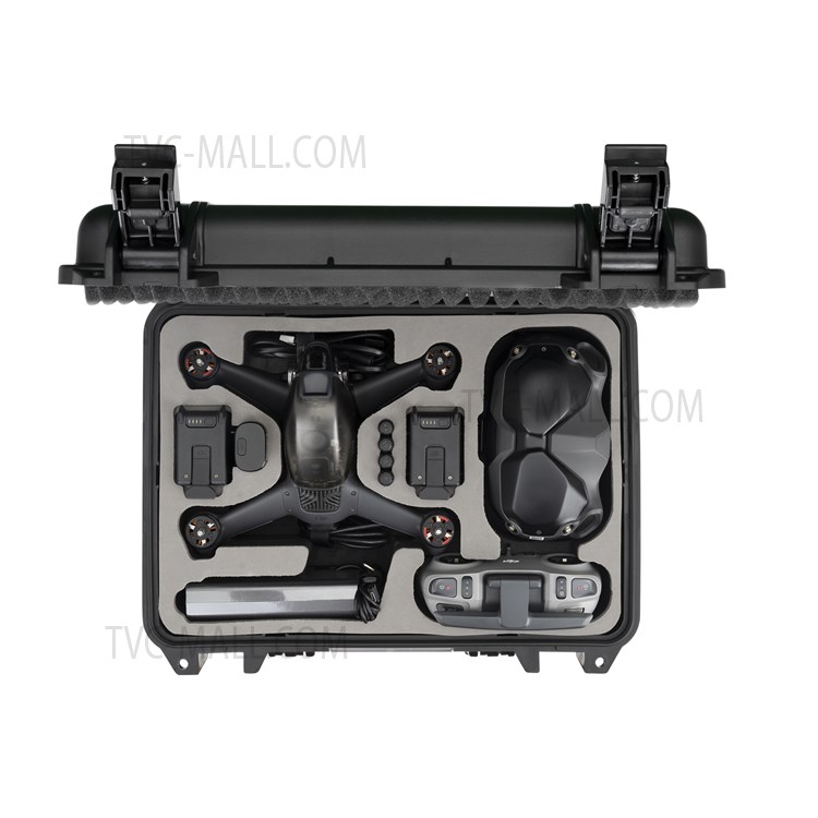 TELESIN DJ-BAG-013 Portable Waterproof Shockproof Dustproof Storage Box Tote Carrying Case for DJI FPV Drone Accessories-17