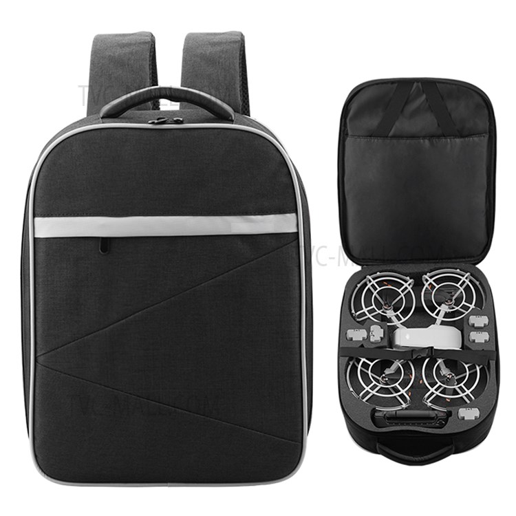 High-quality Protective Ring Backpack Storage Bag for Mavic Mini/Mini SE - Black-1