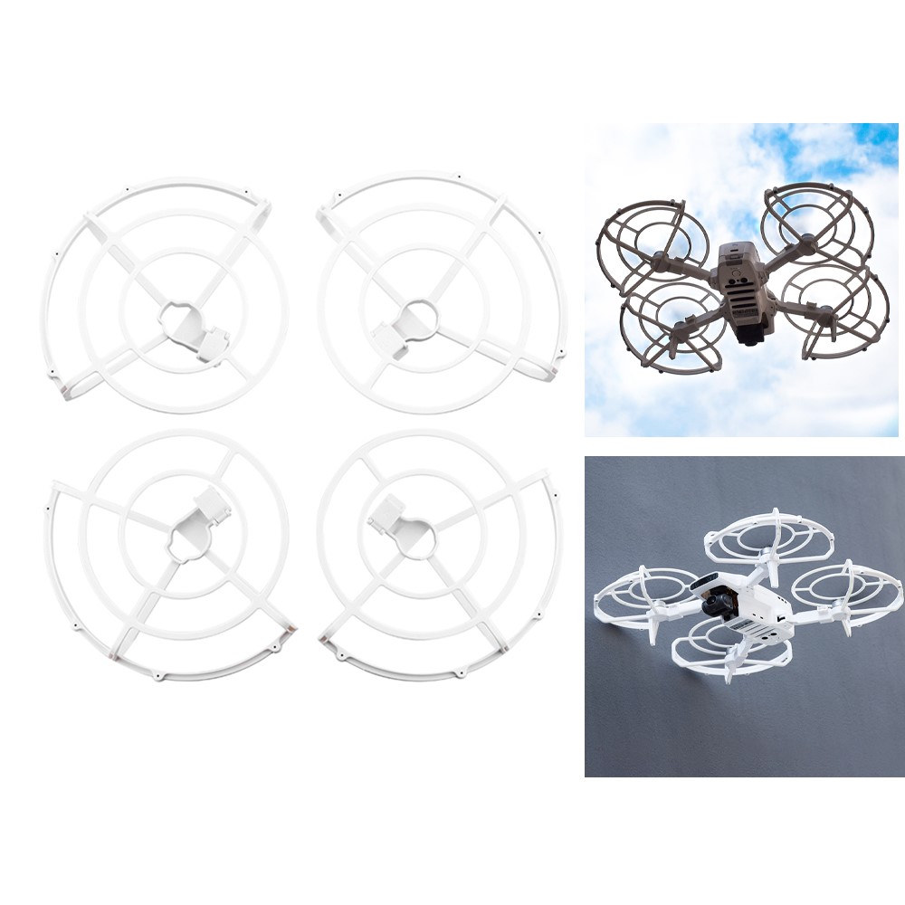 EWB8868 Quick Release Propeller Protector Quick Release Anti-collision Protective Ring Propeller Guards Accessories for FIMI X8 Mini - White-1