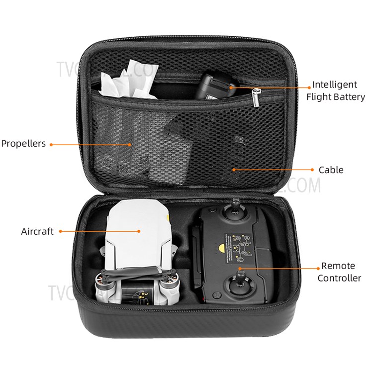 EWB8798 Portable Bag PU Leather Wear-resistant Storage Box for DJI Mavic Mini-8