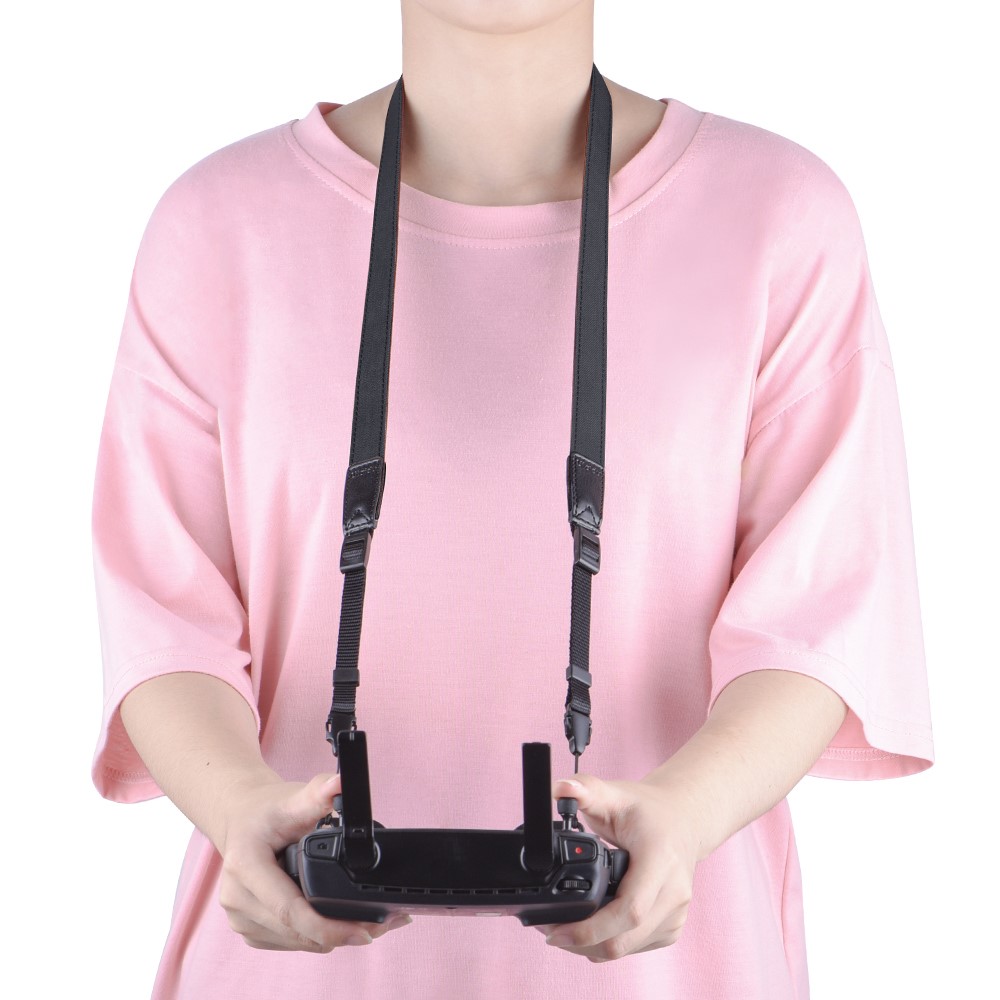 ZZCP8764 Dual-color Lanyard Necking Hanging Strap for DJI Mavic 2/Pro/Mini/Air/Spark Remote Control - Black-13