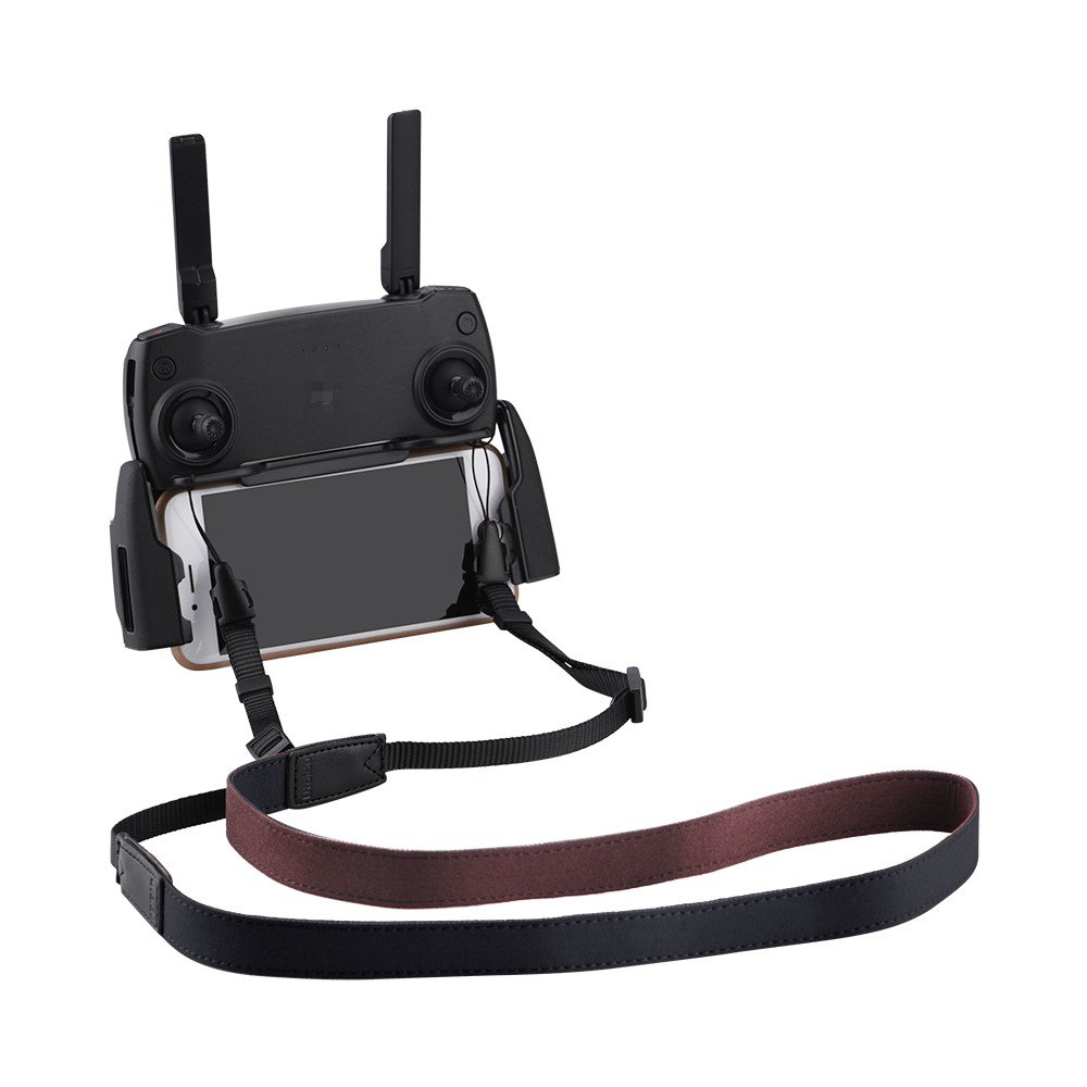 ZZCP8764 Dual-color Lanyard Necking Hanging Strap for DJI Mavic 2/Pro/Mini/Air/Spark Remote Control - Black-3