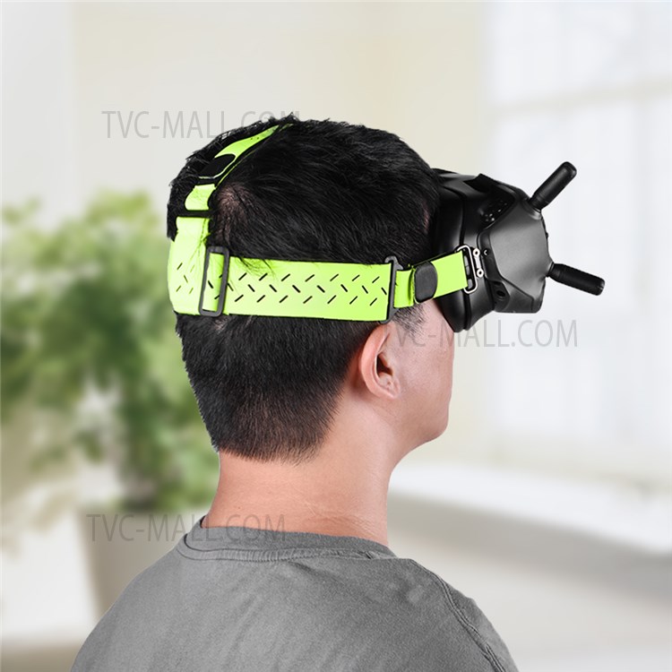 EWB8705 Detachable Adjustable Headband Head Strap with Fixing Strap for DJI FPV Goggles V2 - Black-4