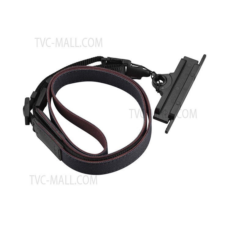 ZZCP8767 For DJI Mavic 2/Pro/Mini/Air/Spark Remote Control Lanyard Neck Strap with Bracket - Black-2