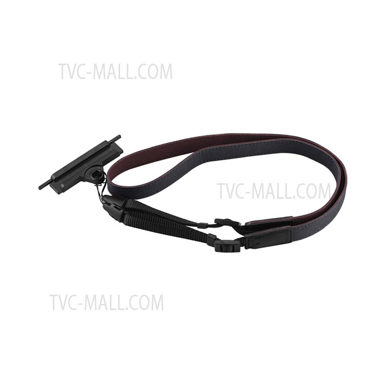 ZZCP8767 For DJI Mavic 2/Pro/Mini/Air/Spark Remote Control Lanyard Neck Strap with Bracket - Black-4