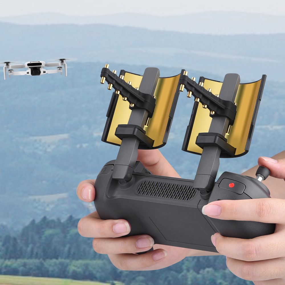 1 Pair Yagi Antenna + Mirror Surface Signal Booster Range Extender for FIMI X8 Mini Remote Controller-6