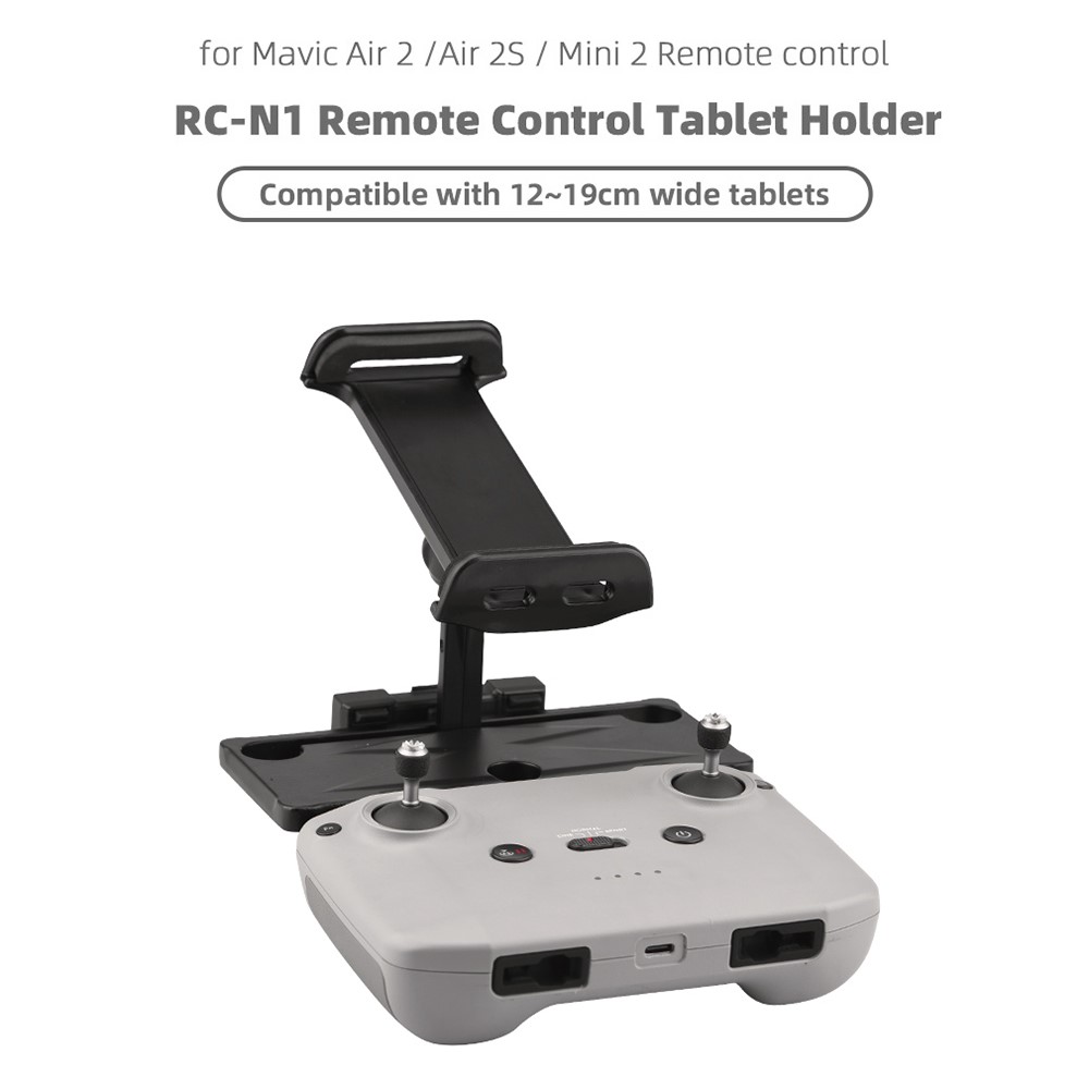 EWB8651+EWB8650 Remote Control Support + 8-inch Monitor Sun Hood Sunshade for DJI Mavic Air 2/Air 2S/Mini 2-7