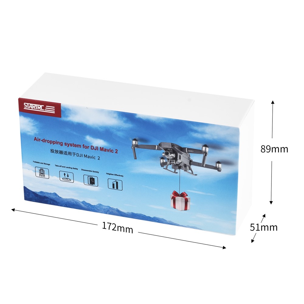 STARTRC 1109923 Drone Thrower Gift Delivery Device Air Dropping System for DJI Mavic 2-12