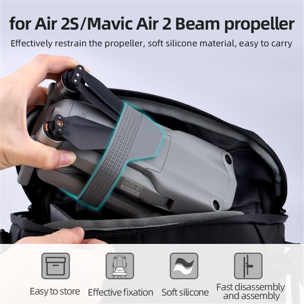EWB7748 Propeller Strap Paddle Clip Blade Fixed Holder for DJI Air 2S/Mavic Air 2-6