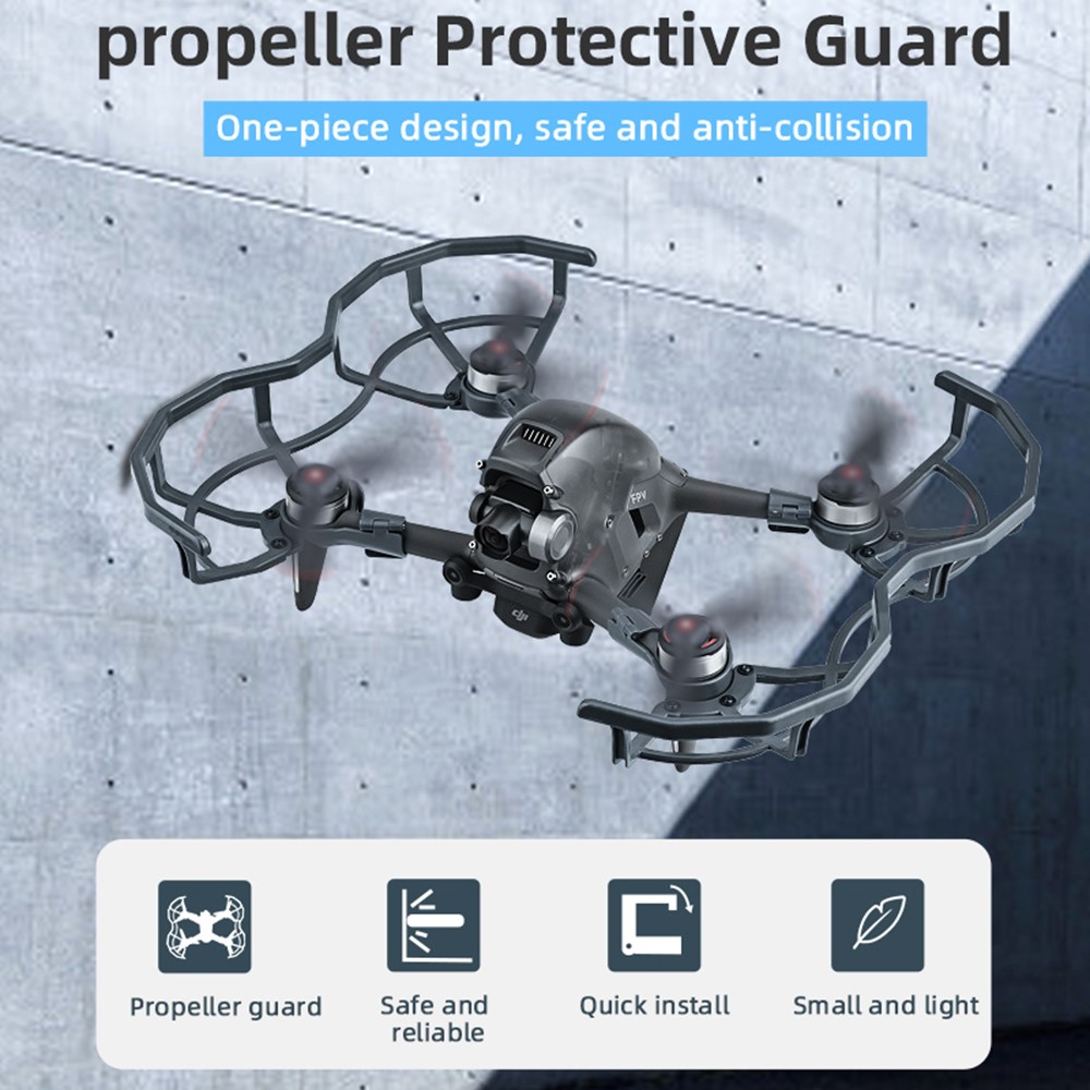 EWB8582 Anti-collision Blade Propeller Protection Ring Cover for DJI FPV Combo Drone-2