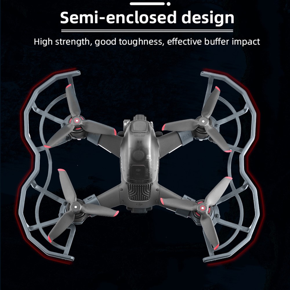 EWB8582 Anti-collision Blade Propeller Protection Ring Cover for DJI FPV Combo Drone-5