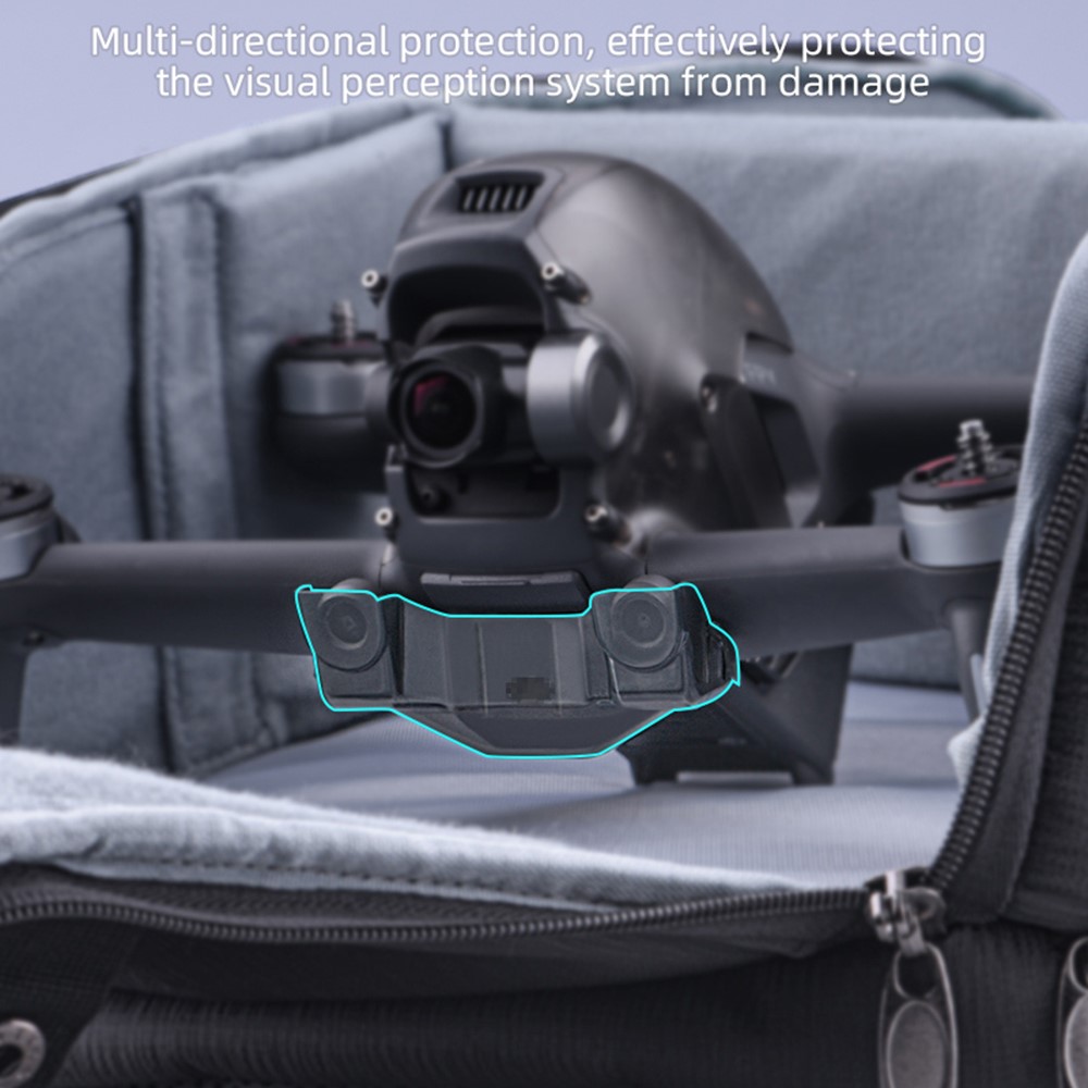 EWB8586 For DJI FPV Combo Drone Visual Perception System Dust-proof Protective Cover Cap-2