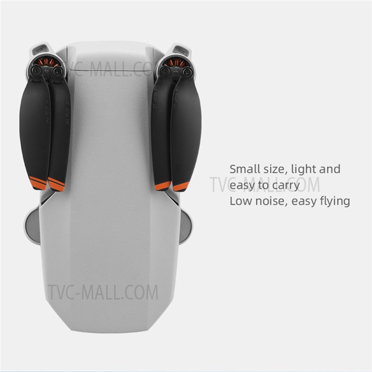EWB8196_1 EWB8203_1 EWB8204_1 Quick Release Blade Propellers Replacement for DJI Mavic Mini 2 - Silver Edge-5