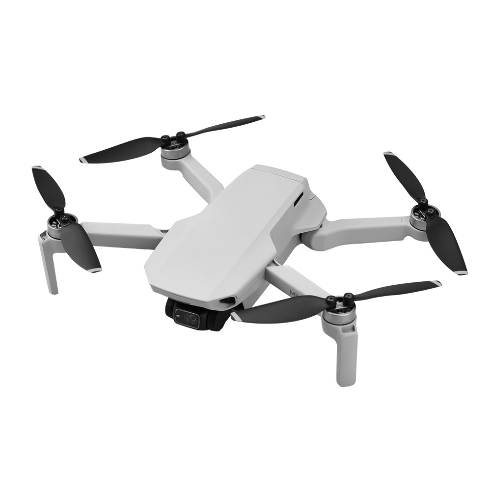 EWB8196_2 EWB8203_2 EWB8204_2 2 Pairs Propellers Replacement Low Noise Blades Props for DJI Mavic Mini 2 - Silver Edge-2