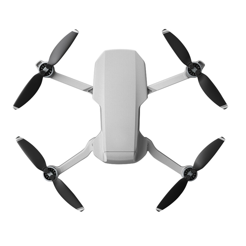 EWB8196_3 EWB8203_3 EWB8204_3 4 Pairs Low-Noise Propeller Replacement for DJI Mavic Mini 2 - Silver Edge-3