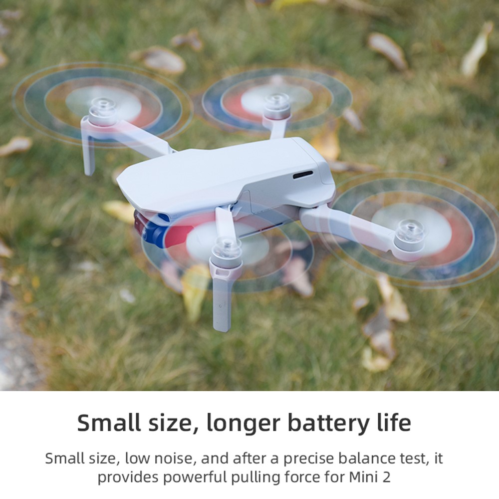 EWB8197_3 EWB8198_3 EWB8199_3 EWB8200_3 4 Paris 4726F Color Propellers Replacement for DJI Mavic Mini/Mini 2/Mini SE - White/Yellow-4