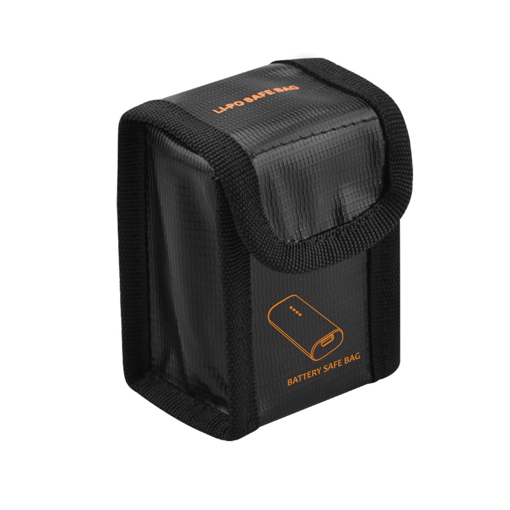 EWB8428_1 EWB8429_1 Fireproof Explosion-Proof Battery Safe Bag Battery Protection Bag for DJI FPV Combo - Black-4