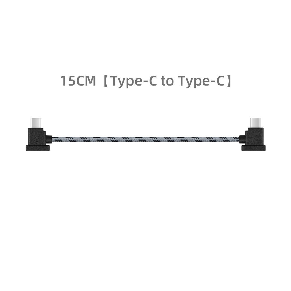 EWB8463 15cm Remote Control Data Wire Nylon Braided for DJI Mavic Air 2/Mini 2/Pocket 2/Osmo Pocket - Type-C-10
