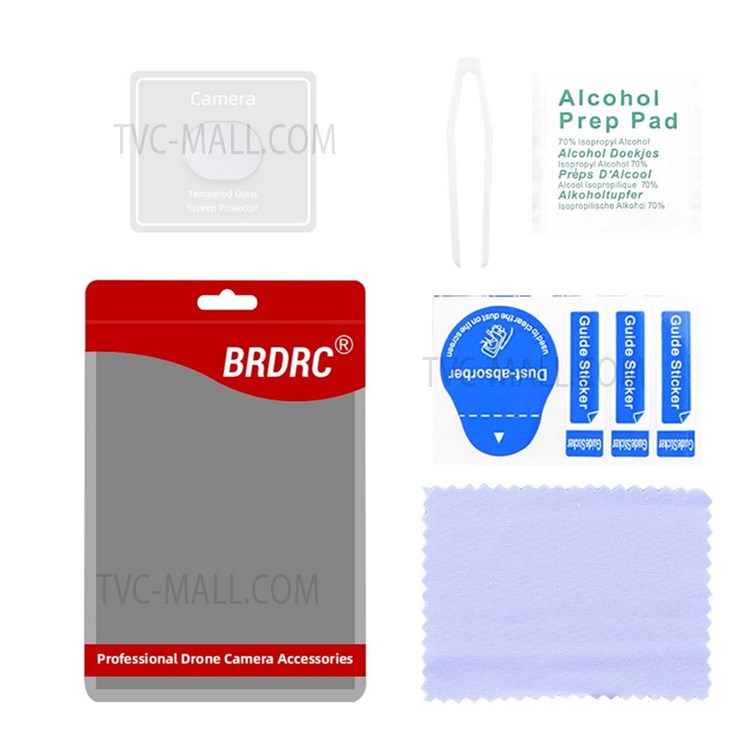EWB8632_1 Anti-Scratch Tempered Glass Camera Lens Protector for FIMI X8 Mini Drone-7