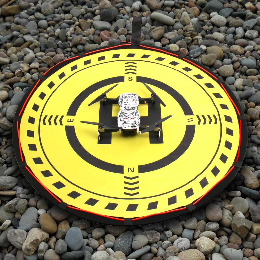 SUNNYLIFE DJI-TJP07 70cm Parking Apron Double-Sided Round LED Light Drone Landing Pad for DJI Mavic 3/Mini SE/Mavic Air 2S/FPV-8