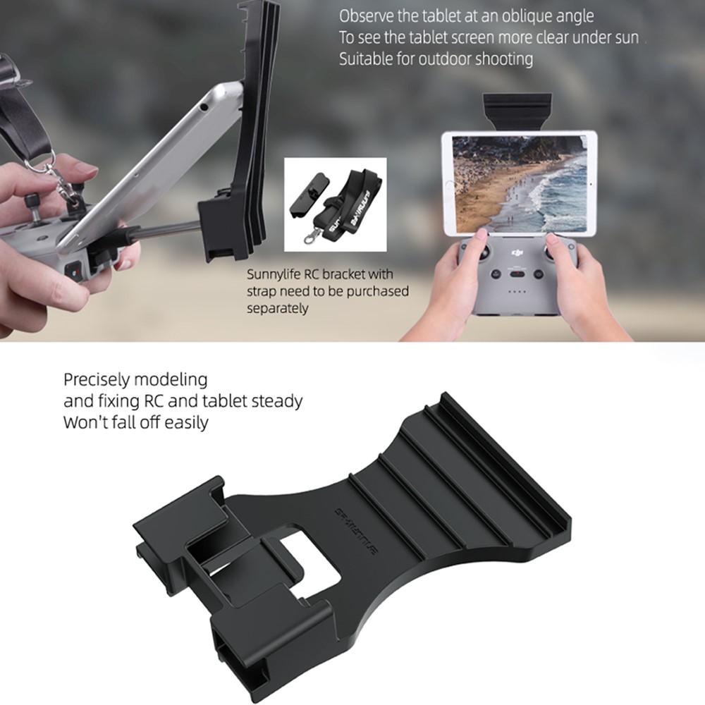 SUNNYLIFE AIR2-Q9293 Portable Remote Controller Tablet Extended Holder Drone Accessories for DJI Mavic 3/Air 2S/Air 2/Mini 2-6