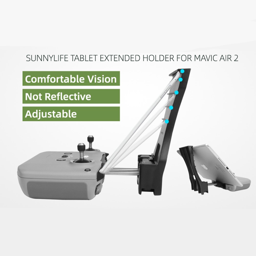 SUNNYLIFE AIR2-Q9293 Portable Remote Controller Tablet Extended Holder Drone Accessories for DJI Mavic 3/Air 2S/Air 2/Mini 2-7