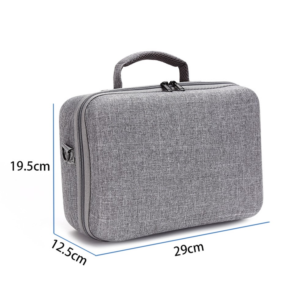 Storage Bag for DJI Mavic Air 2 Shockproof Canvas + EVA Carrying Case Portable Box RC Accessories Travel Hiking Kit with Sturdy Handle-6