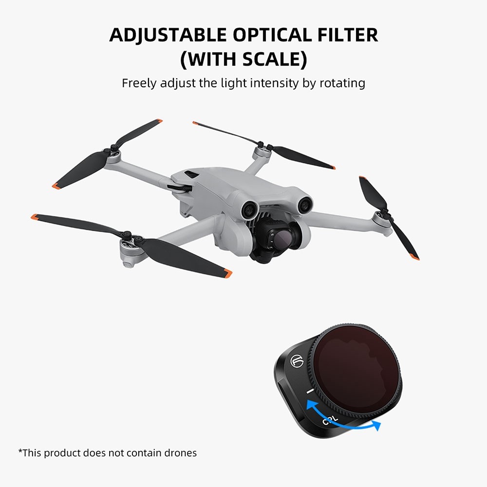 RCSTQ For DJI Mini 3 Pro 6Pcs/Set UV+CPL+ND8+ND16+ND32+ND64 Filters Aluminum Alloy + Optical Glass Camera Lens Filter-10