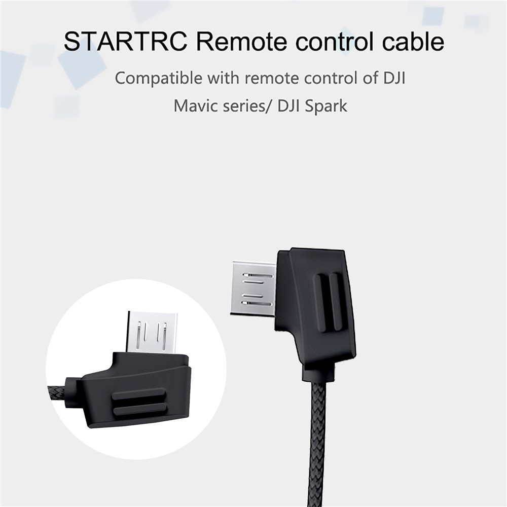 STARTRC For DJI Mavic Mini/Mavic Pro/Mavic Air/Spark Remote Control Type-C Cable Data Cord-2