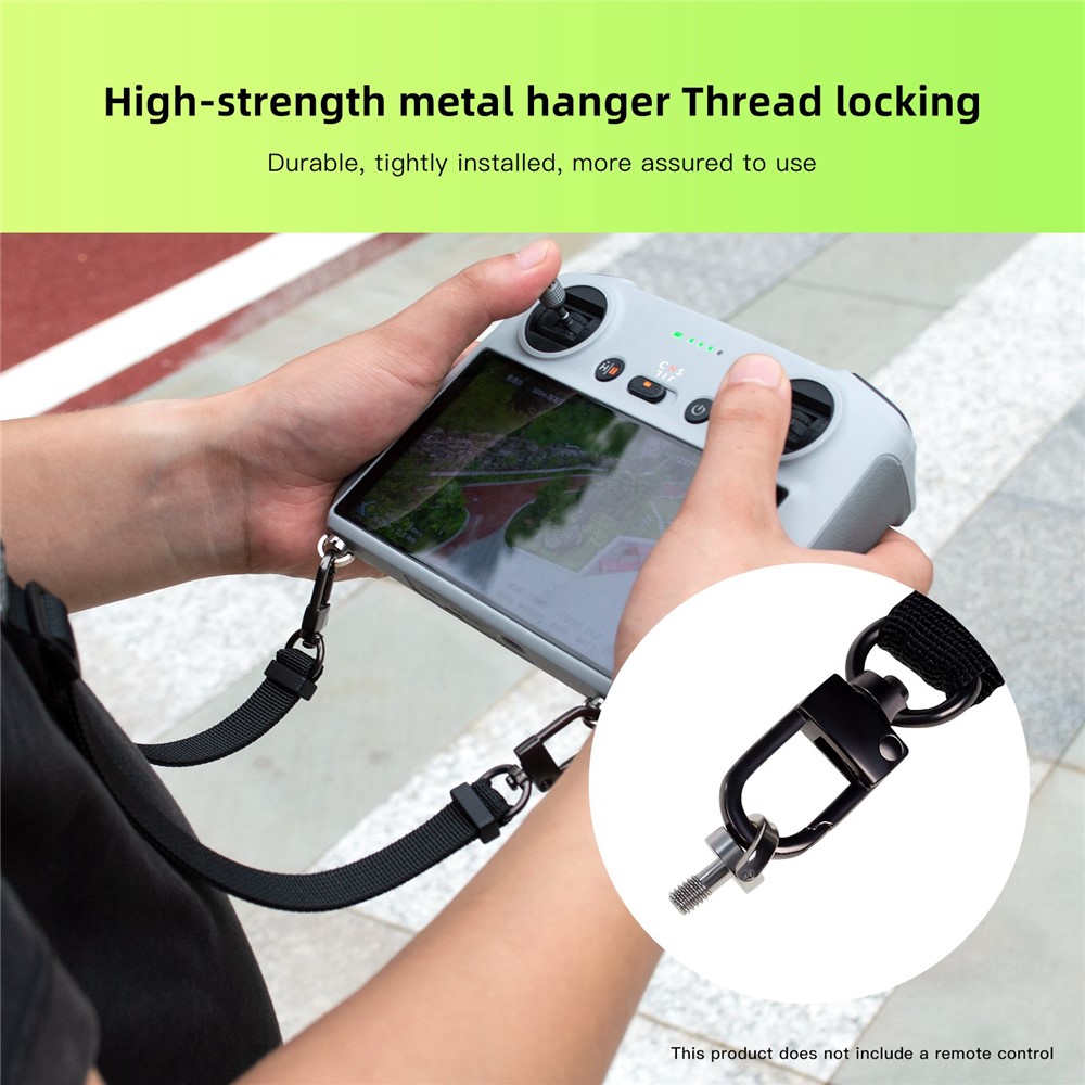 QISYKER DRCP0617 For DJI RC/Pro/Mini 3 Pro Drone Hand Free Lanyard for RC Remote Controller-3