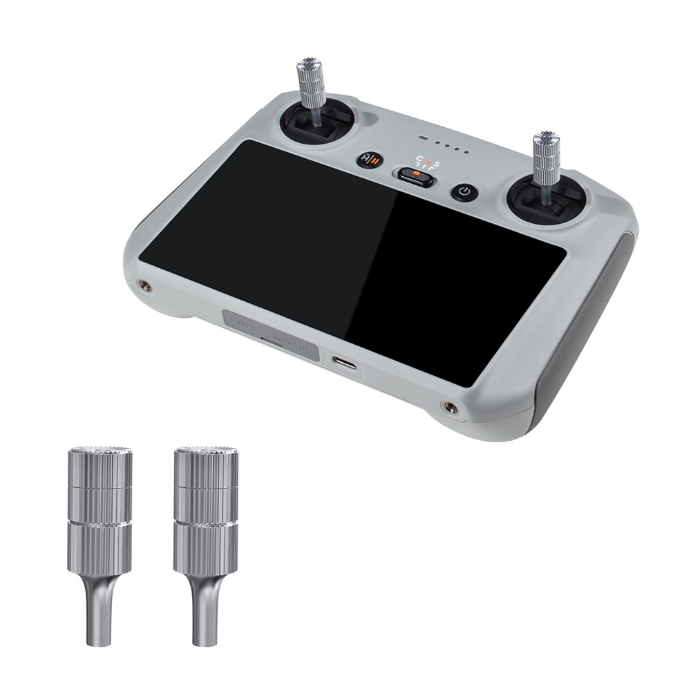 QISYKER DRCJ2530 2Pcs for DJI Mini 3 Pro RC Remote Controller Heightening Joystick Thumb Rocker Stick Protector Rod-9